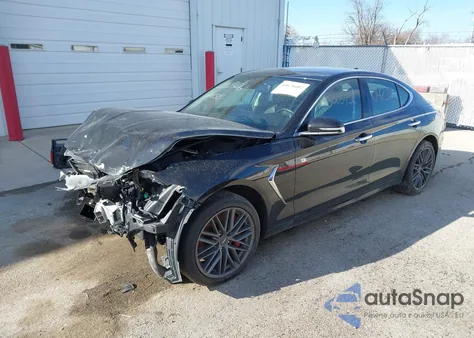 2019 Genesis G70 3.3T Advanced from USA, damaged, VIN KMTG54LE4KU042943